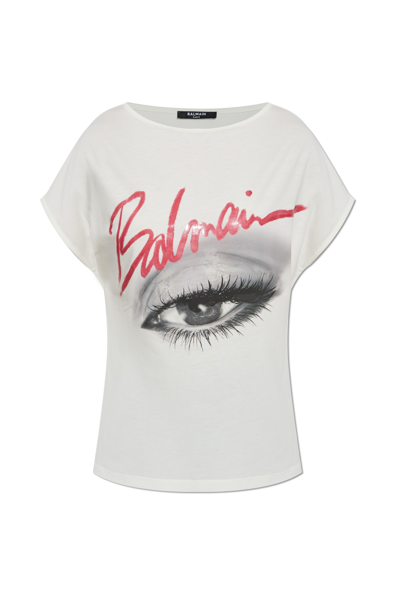 Tシャツ・カットソー BALMAIN Woman T-Shirt White EF0EG012GE84 GTR BALMAIN: T-shirt woman - White | Balmain t-shirt